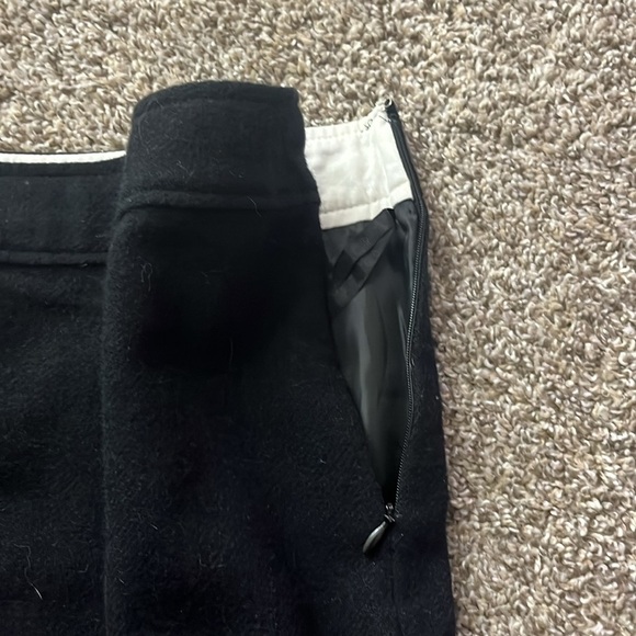 Black GAP above the knee wool mini skirt size 12 - Picture 5 of 10